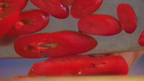 паста с сибасом и помидорами черри