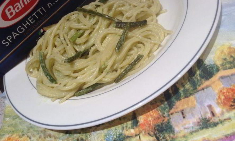 Рецепт пасты с соусом и чесночными стрелками