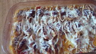 Ракушки фаршированные фаршем