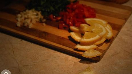 спагетти с креветками