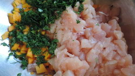 гуль-ханум с тыквой и курицей