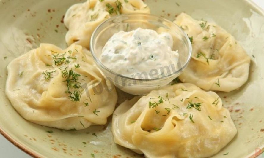 Рецепт мантов из свинины