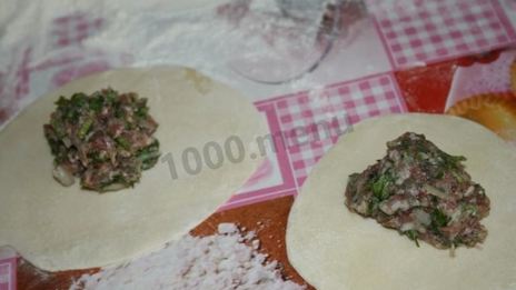 манты из свинины