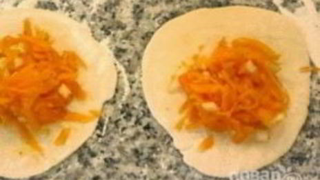 манты из тыквы