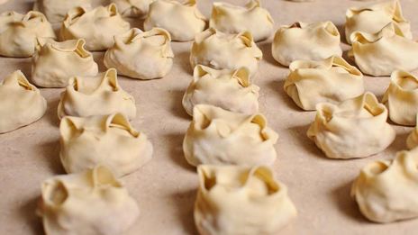 манты на пару