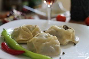 Манты с говядиной