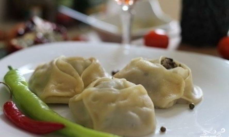 Рецепт мантов с говядиной