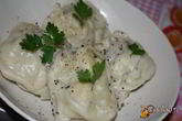 Манты с мясным фаршем