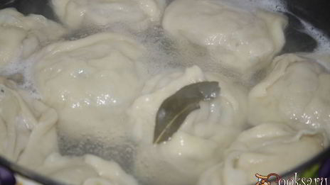 манты с мясным фаршем