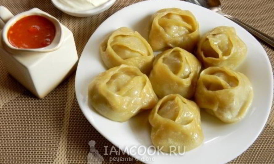 Рецепт мантов с мясом