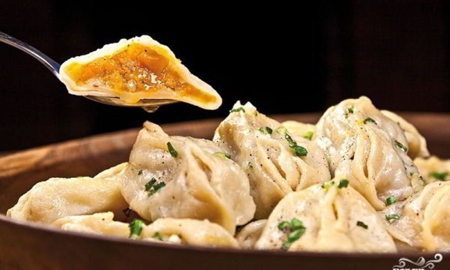 Рецепт мантов с тыквой постные