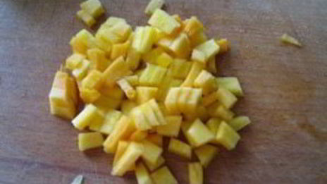 манты с тыквой постные