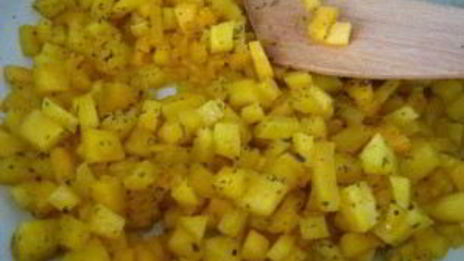 манты с тыквой постные