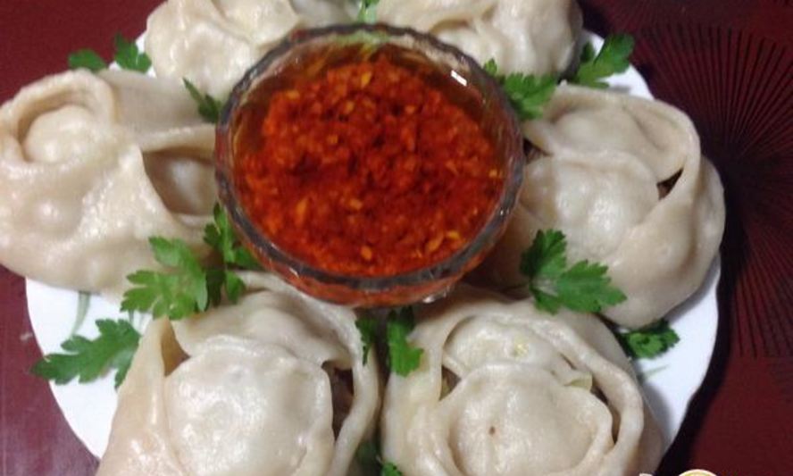 Рецепт мантов со свининой и тыквой