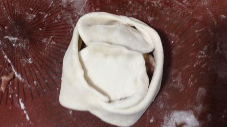 манты со свининой и тыквой