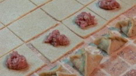 манты в духовке