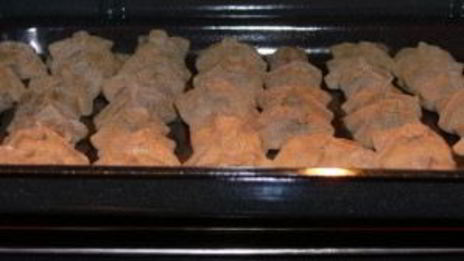 манты в духовке