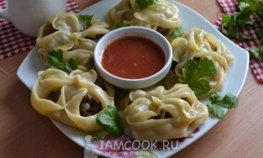 Рецепт мантов в пароварке