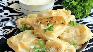 Овощные манты