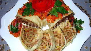 Паровой рулет Ханум