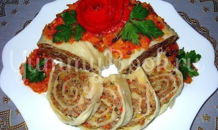 Рецепт парового рулета ханум