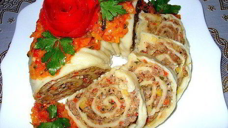 паровой рулет ханум