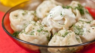 Сочные манты из говядины