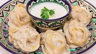 Сочные манты с мясной начинкой