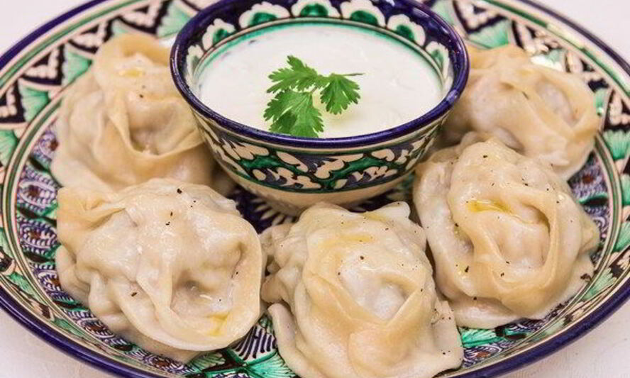 Рецепт сочных мантов с мясной начинкой