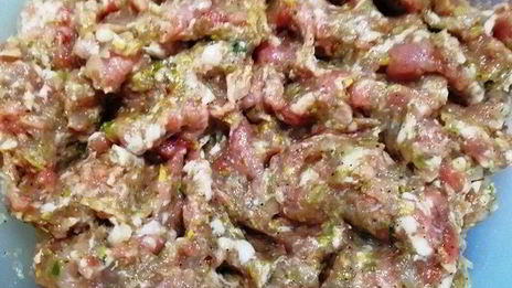 сочные манты со свининой и пекинской капустой