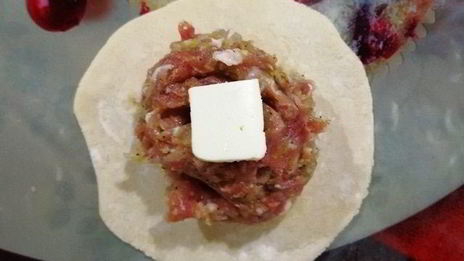 сочные манты со свининой и пекинской капустой