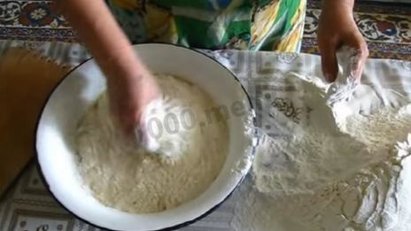 тесто на манты на воде