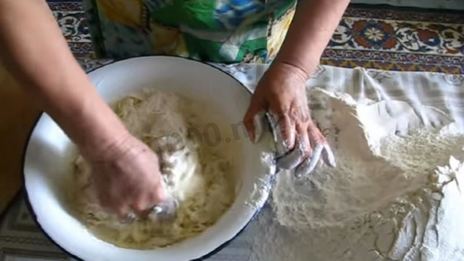 тесто на манты на воде