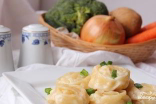 Вегетарианские манты