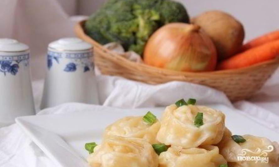 Рецепт вегетарианских мантов