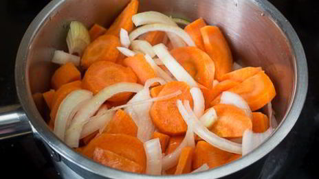 морковно-картофельное пюре