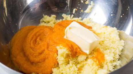 морковно-картофельное пюре