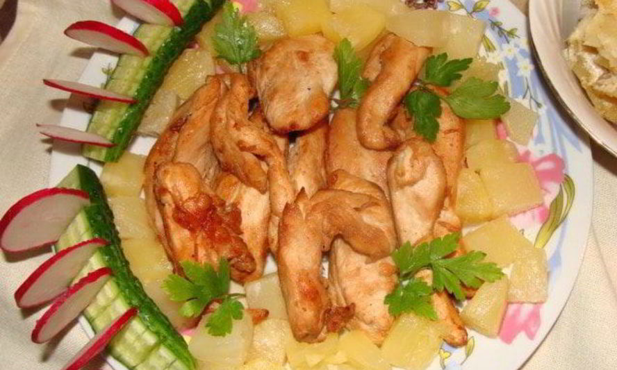 Рецепт филе курицы по-французски