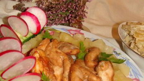 филе курицы по-французски