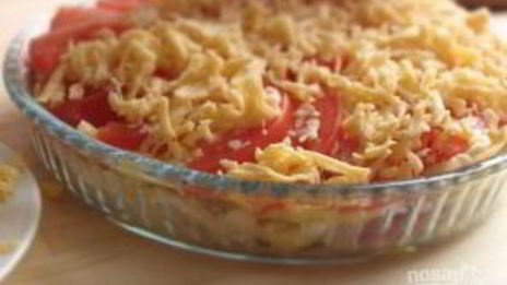 картофель с мясом по-французски