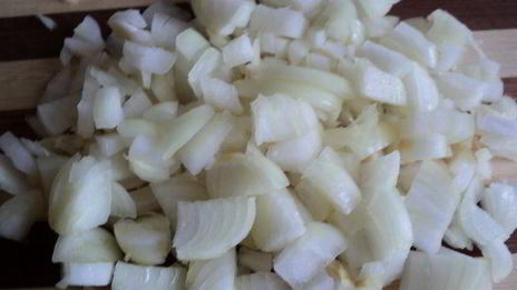 картофель с отбивными по-французски