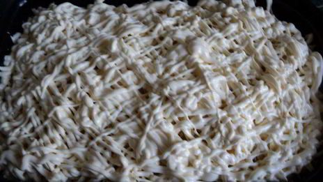 картофель с отбивными по-французски