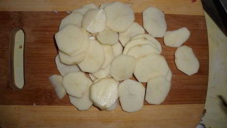 картошка с мясом по-французски