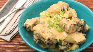 Курица в сливочном соусе по-французски