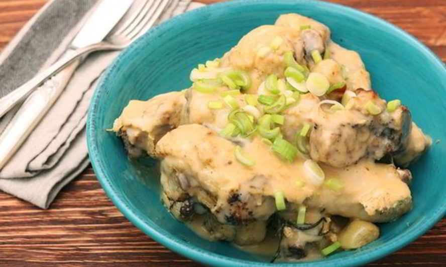 Рецепт курицы в сливочном соусе по-французски