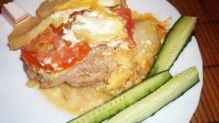 Мясо по-французски без духовки