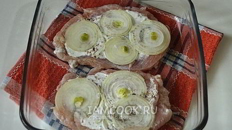 мясо по-французски без майонеза