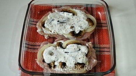 мясо по-французски без майонеза