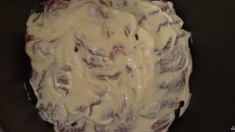 мясо по-французски из говядины в мультиварке