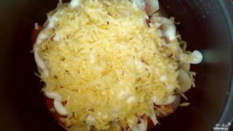 мясо по-французски из говядины в мультиварке